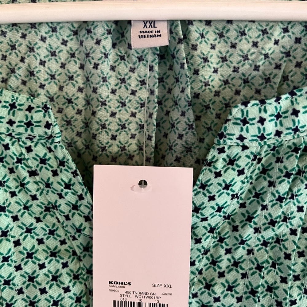Mint color tank - Picture 2 of 4